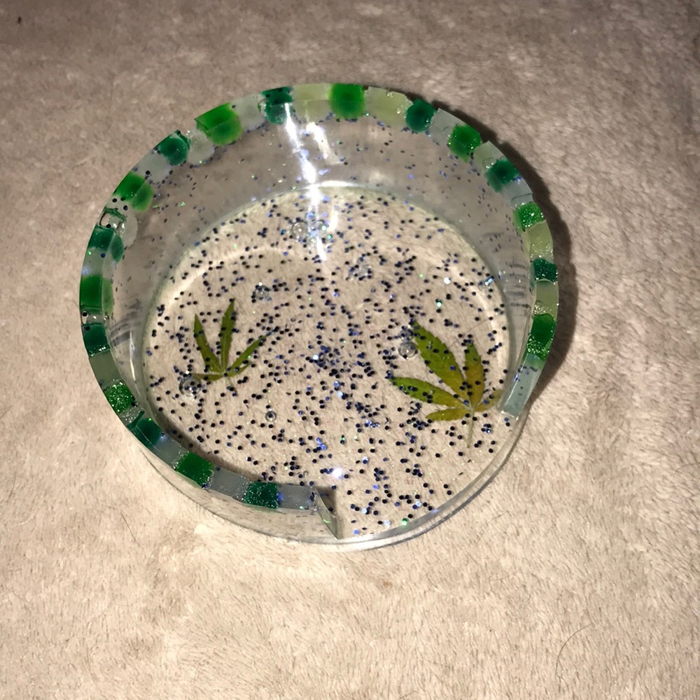 Custom epoxy resin coaster holder New